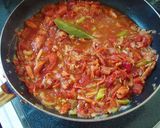 A picture of step 5 of Crayfish Bisque-Style Soup.