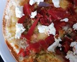 Une image de l'étape 3 de Pizza 🍕 wrap aux deux jambons 😋.