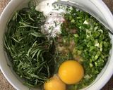 Hình bước làm 1 của món Chả lá lốt không áo