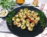 A picture of step 12 of Goli Idli.