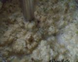 A picture of step 2 of Green Mung dal Dahi Vada.