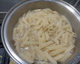 Darálthúsos penne recept fázis 1 fotója