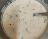 A picture of step 3 of Chilled Dahi Vada.