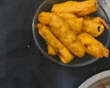 A picture of step 4 of Cottage cheese fritters.