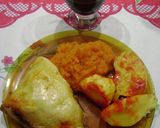 Foto del paso 5 de la receta: Pollo con papas a la bolsa