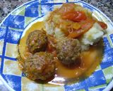 Foto del paso 12 de la receta: Albóndigas estofadas con puré de papas