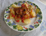 Foto del paso 8 de la receta: Pollo a la criolla en disco de arado
