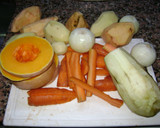 Foto del paso 2 de la receta: Pollo y vegetales al disco de arado