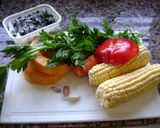 Foto del paso 2 de la receta: Sopa de verduras en caldo de pollo