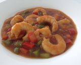 Une image de l'étape 9 de Crevettes et légumes à la sauce chinoise.