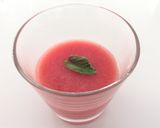 Une image de l'étape 4 de Smoothie de pastèque et fraises .