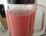 Une image de l'étape 2 de Smoothie de pastèque et fraises .