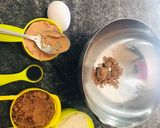 A picture of step 1 of “Peanut-Butter Thumb Print wheat cookies “.