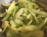 Hình bước làm 5 của món Bún dọc mùng, móng giò, mọc, sườn