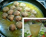 Foto del paso 12 de la receta Albóndigas de pescada en salsa de azafrán