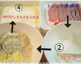 A picture of step 3 of Tonkatsu: Easy with Batter Mix.