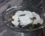 A picture of step 5 of Aloo tiki chat.