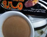 صورة لخطوة 2 من وصفة حليب بالنوجا كراميل مغطاة بالشوكولاه😇💚