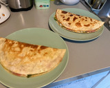 Foto del paso 5 de la receta: Wrap de tortilla y jamón a la sartén