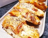 A picture of step 7 of Ham and Cheese Croissants 🥐.