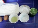 Mie hijau homemade