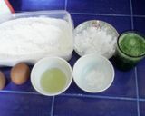 Foto langkah ke 1 dari resep Mie hijau homemade.