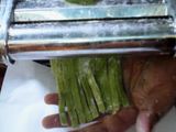 Mie hijau homemade