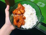 Gà sốt chua cay hàn quốc mukbang 🍗🍮
