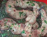 Hình bước làm 5 của món Lòng heo