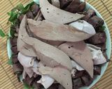 Hình bước làm 9 của món Lòng heo