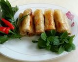 Hình bước làm 4 của món Nem rán