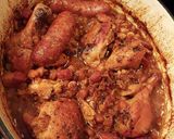 A picture of step 12 of Cassoulet .