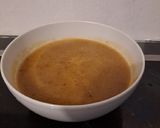 Une image de l'étape 2 de Soupe courge et lentilles.