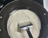 A picture of step 3 of Poppy seed semolina halwa.