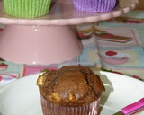 Foto del paso 1 de la receta: Muffins de triple chocolate