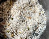 A picture of step 4 of Jowar ladoos.