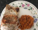 A picture of step 3 of Cauliflower Rice.