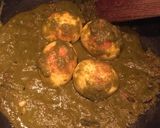 A picture of step 11 of Egg Hariyali.