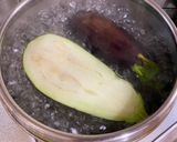 A picture of step 1 of Eggplant And Tuna Salad.