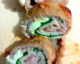Foto del paso 4 de la receta: Rollitos de Filete de res rellenos con Espinacas y queso panela