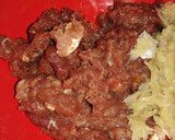 A picture of step 1 of Meat arayes.