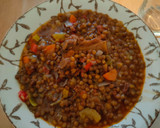 Foto del paso 5 de la receta: Lentejas con vegetales (costilla y chorizo)