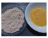 A picture of step 4 of Crispy Chicken Tortilla Roll (w/ white sauce).
