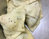 A picture of step 3 of Chatpata Masala Samosa.
