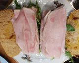 Grillsajtos, sült paprikás szendvics recept fázis 2 fotója