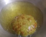 A picture of step 6 of Palak Puri.