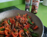 Foto del paso 3 de la receta: Ternera con verduras y salsa de soja