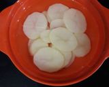 A picture of step 1 of Potato Bajji / Potato Fritters.