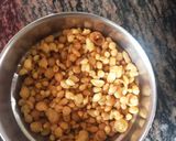 A picture of step 2 of Boondi with Gram flour & Jaggery Powder Syrup😋.