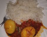A picture of step 5 of Egg curry.